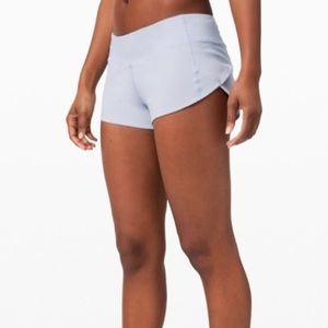 Lululemon Speed Up Short 2.5" size 4 Daydream